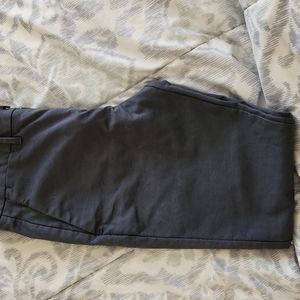 Calvin Klein flat front pants in gray 29x 30x